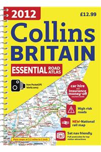 Collins 2012 Essential Road Atlas Britain