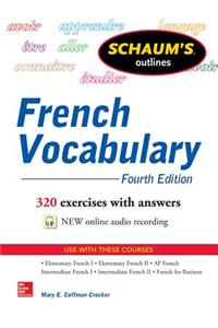 Schaum's Outline of French Vocabulary