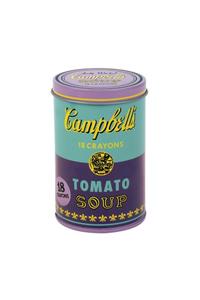 Andy Warhol Soup Can Crayons Purple