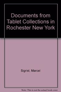 Documents from Tablet Collections in Rochester, New York
