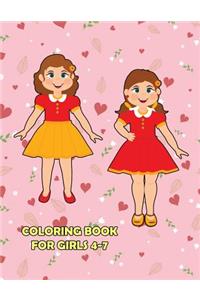 Coloring Book For Girls 4-7