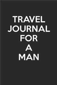 Travel Journal For A Man