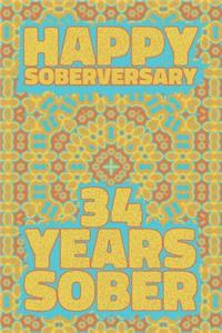 Happy Soberversary 34 Years Sober