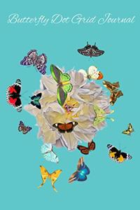 Butterfly Dot Grid Journal