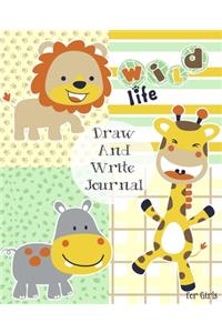 Draw And Write Journal for Girls