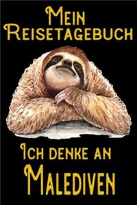 Mein Reisetagebuch - Ich denke an Malediven