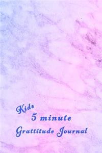 Kids 5 minute grattitude journal