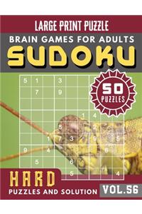 Hard Sudoku Large Print