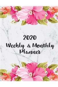 2020 Weekly & Monthly Planner