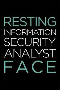 Resting Information Security Analyst Face