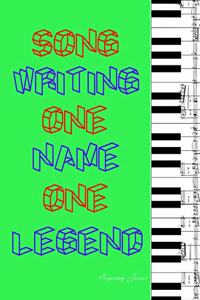 Song Writing Journal