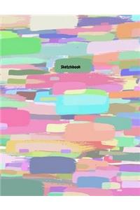 Sketchbook; Paint Stripes