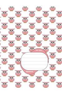 Pink Owls Notebook