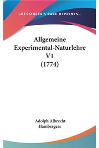 Allgemeine Experimental-Naturlehre V1 (1774)