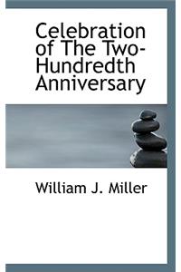 Celebration of the Two-Hundredth Anniversary