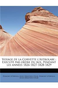 Voyage de La Corvette L'Astrolabe