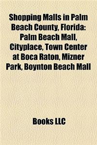 Shopping Malls in Palm Beach County, Florida