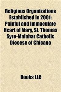 Religious Organizations Established in 2001