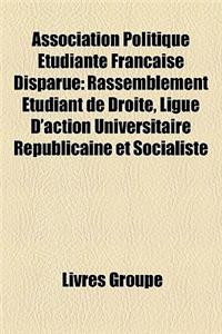 Association Politique Tudiante Franaise Disparue