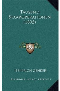Tausend Staaroperationen (1895)