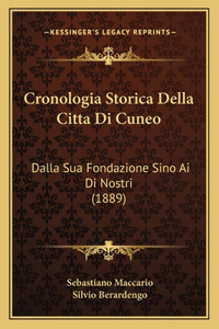 Cronologia Storica Della Citta Di Cuneo