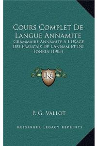 Cours Complet De Langue Annamite