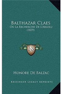 Balthazar Claes