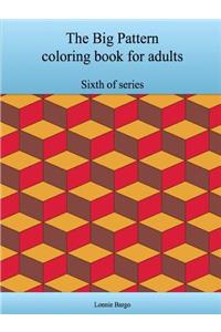 Sixth Big Pattern coloring book for adults