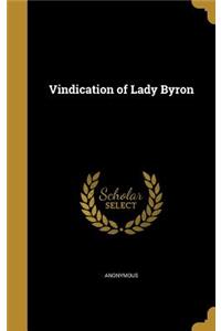 Vindication of Lady Byron