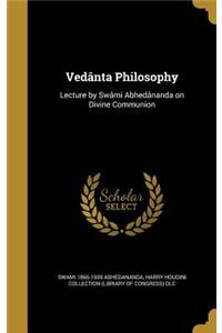 Vedânta Philosophy