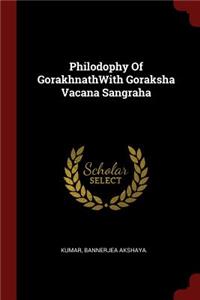 Philodophy Of GorakhnathWith Goraksha Vacana Sangraha
