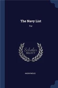 Navy List