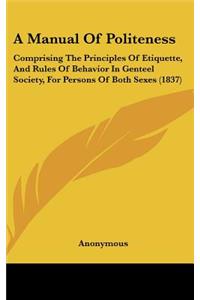 A Manual of Politeness