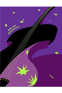 Night Jazz Music Notebook