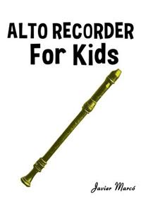 Alto Recorder for Kids
