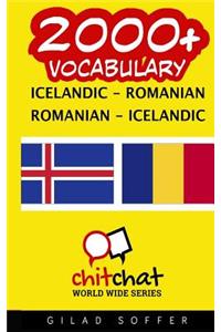 2000+ Icelandic - Romanian Romanian - Icelandic Vocabulary
