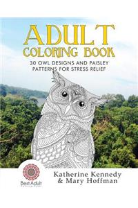 30 Owl Designs and Paisley Patterns for Stress Relief