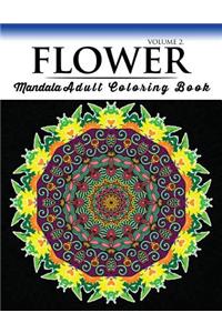 Floral Mandala Coloring Books Volume 2