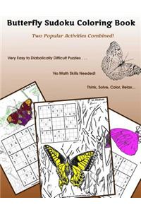 Butterfly Sudoku Coloring Book