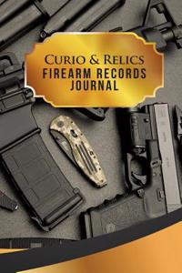 Curio & Relics Firearm Records Journal: 50 Pages, 5.5 X 8.5 . AR-15 and Glock 21