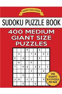 Sudoku Puzzle Book 400 MEDIUM Giant Size Puzzles