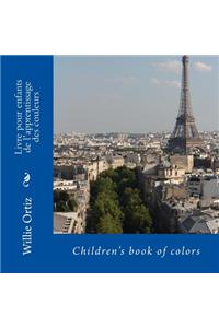 Livre pour enfants de l'apprentissage des couleurs