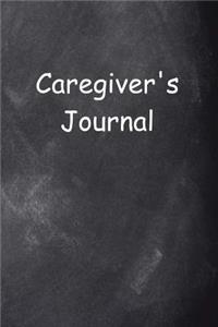 Caregiver's Journal Chalkboard Design