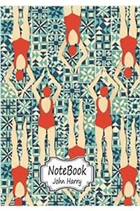 Lady Pattern: Notebook Journal Diary