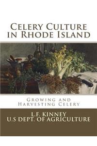 Celery Culture in Rhode Island