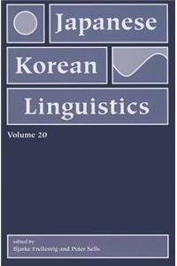 Japanese/Korean Linguistics, Volume 20