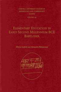 Elementary Education in Early Second Millennium BCE Babylonia