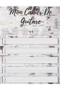 Mon Cahier De Guitare