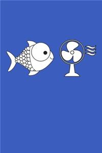 Fish Fan Notebook