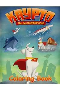 Krypto the Superdog Coloring Book